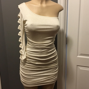 White Sale! Shimmer New‎ Years Eve cocktail Sm
